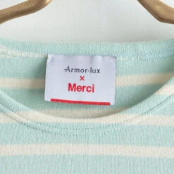 Merci X Armor-lux - Marinière Manches Longues - Bleu -Mode Vêtements Magasin MERCI packshots 270623 0412