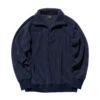 Beams Plus - Pull Camionneur - Bleu -Mode Vêtements Magasin MIL HALF ZIP FLEECE NAVY 1