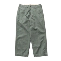 Beams Plus - Pantalon Herringbone - Vert