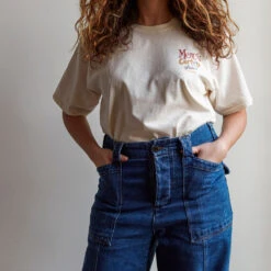 Merci - T-Shirt Cartoon Palace - Ecru