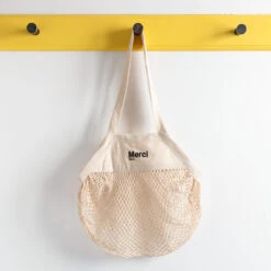 Merci - Sac Filet à Provision - Noir 10 Merci - Sac Filet à Provision - Noir -Mode Vêtements Magasin PACKSHOT 220920235445