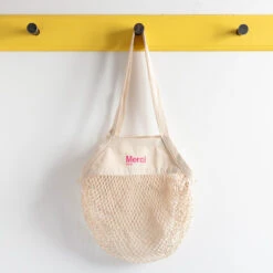 Merci - Sac Filet à Provision - Rose -Mode Vêtements Magasin PACKSHOT 220920235447