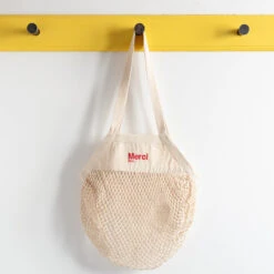 Merci - Sac Filet à Provision - Rouge 8 Merci - Sac Filet à Provision - Rouge -Mode Vêtements Magasin PACKSHOT 220920235452