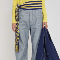 Laurence Bras - Pantalon Cargo Carpenter - Bleu -Mode Vêtements Magasin PANTALON CARPENTIER 2