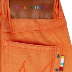 Mira Mikati - Jeans Taille Elastique - Orange -Mode Vêtements Magasin PANTS 1 474d1af8 6d4d 4e2e 9ccf 2b79de75fe14