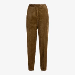 Pomandère - Pantalon En Velours Côtelé - Kaki