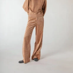 Pomandère - Pantalon En Velours Côtelé - Orange -Mode Vêtements Magasin PANTS3 0cd71a28 67be 441f 9042 1ff5978ee555