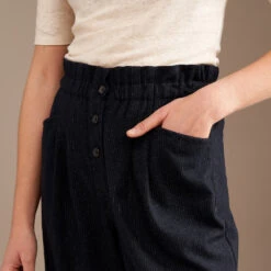 Bellerose - Pantalon Lilo - Noir -Mode Vêtements Magasin PANTS3 4d15d33d 569a 4719 a51f d8d0722d1018