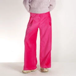 Les Tricots D'o - Pantalon En Velours - Rose