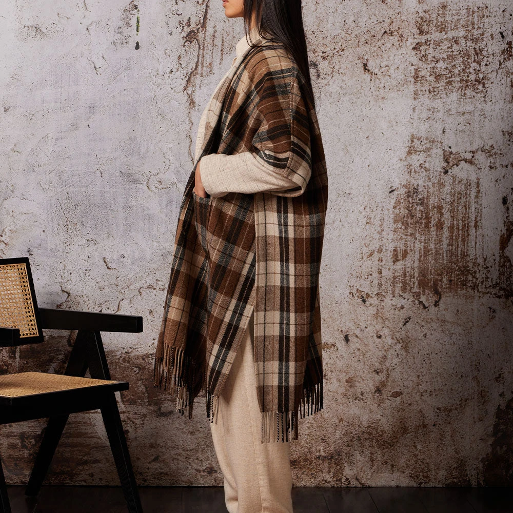 Diega - Poncho Poncio - Marron 4 Diega - Poncho Poncio - Marron – Image 2