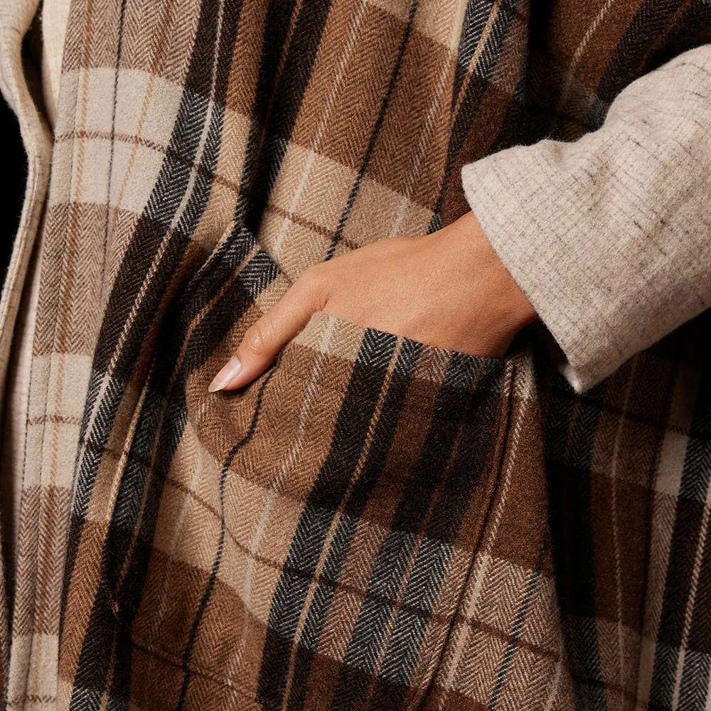 Diega - Poncho Poncio - Marron 7 Diega - Poncho Poncio - Marron – Image 5