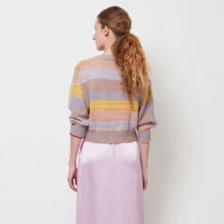 Raquel Allegra - Cardigan Kirstie - Jaune -Mode Vêtements Magasin PULL1 3b305f59 e7e8 46d2 ae6a f51628846ae3