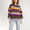 Les Tricots D'o - Pull En Mohair - Violet -Mode Vêtements Magasin PULL2 77310c98 bc42 4f7f a568 e5a9132835a0