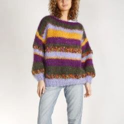 Les Tricots D'o - Pull En Mohair - Violet