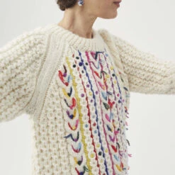 Mii Collection - Pull Nuala - Ecru -Mode Vêtements Magasin PULL2 bdf400c5 da37 4bcd a10a f978f5323c45