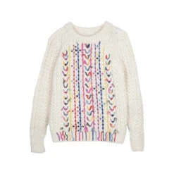 Mii Collection - Pull Nuala - Ecru -Mode Vêtements Magasin PULL3 5c1232df d108 4f4a b693 3753a87c5ead