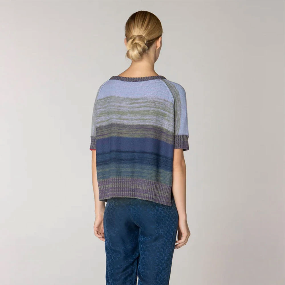 Raquel Allegra - Pull Jodie - Bleu 6 Raquel Allegra - Pull Jodie - Bleu – Image 4