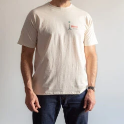 Merci - T-Shirt Bastille - Ecru 13 Merci - T-Shirt Bastille - Ecru -Mode Vêtements Magasin PYPD0471