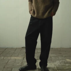 Cordera - Jean Droit - Noir -Mode Vêtements Magasin Pant denim black 2