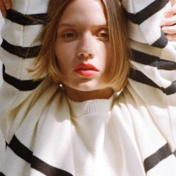 Tricots Jean Marc - Pull Aida - Ecru -Mode Vêtements Magasin Photo 10