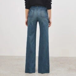 Nili Lotan - Jean Quentin - Bleu -Mode Vêtements Magasin Quentin jean 4