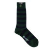 Beams Plus - Chaussettes Rayées - Vert