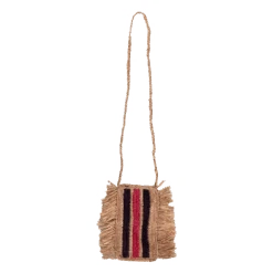 Camalya - Sac Bandoulière Gao - Bleu & Corail 7 Camalya - Sac Bandoulière Gao - Bleu & Corail -Mode Vêtements Magasin ROUGE NOIR2