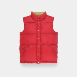 Crescent Down - Doudoune Sans Manches - Rouge