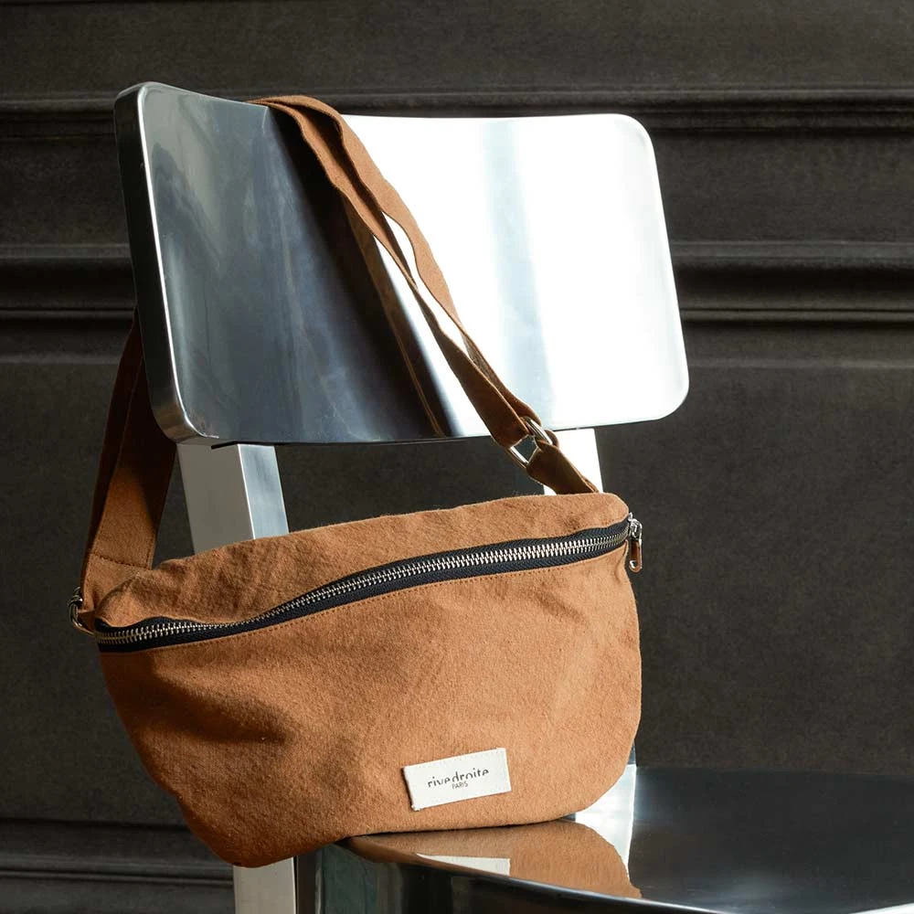 Rivedroite - Sac Banane Custine - Tabac 3 Rivedroite - Sac Banane Custine - Tabac