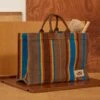 Moismont - Sac Cabas N°39 - Marron & Bleu -Mode Vêtements Magasin SAC4 28896baa e734 42fe a86e aa490eff1fae