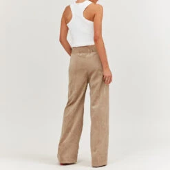 Sea Me Happy -Pantalon En Velours Côtelé Fin Gypsy - Sable -Mode Vêtements Magasin SAND 4