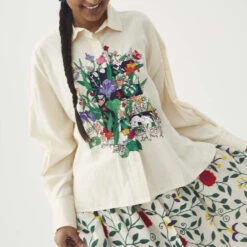 Mii Collection - Chemise Greta - Beige