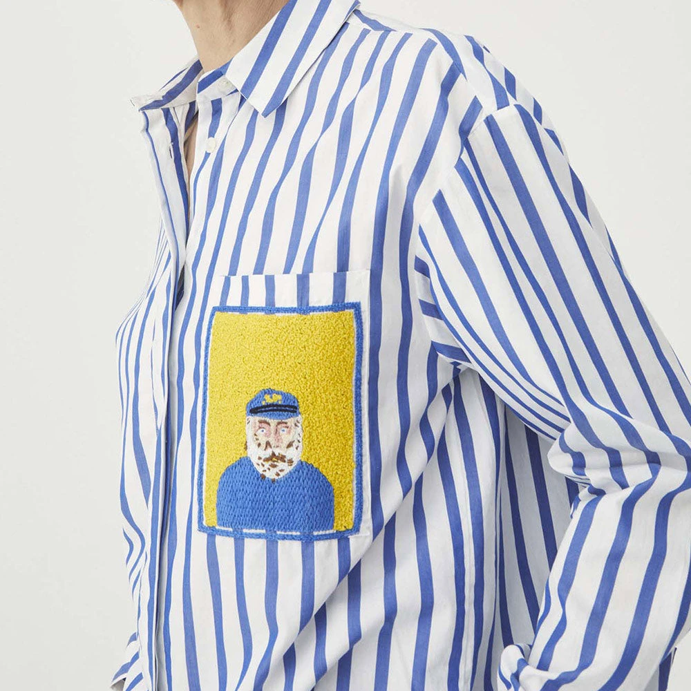 Mii Collection - Chemise Milou - Bleu 7 Mii Collection - Chemise Milou - Bleu – Image 5