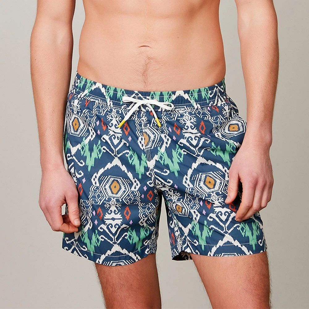 Hartford - Short De Bain Imprimé - Marine 3 Hartford - Short De Bain Imprimé - Marine