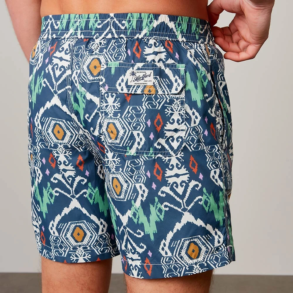 Hartford - Short De Bain Imprimé - Marine 6 Hartford - Short De Bain Imprimé - Marine – Image 4