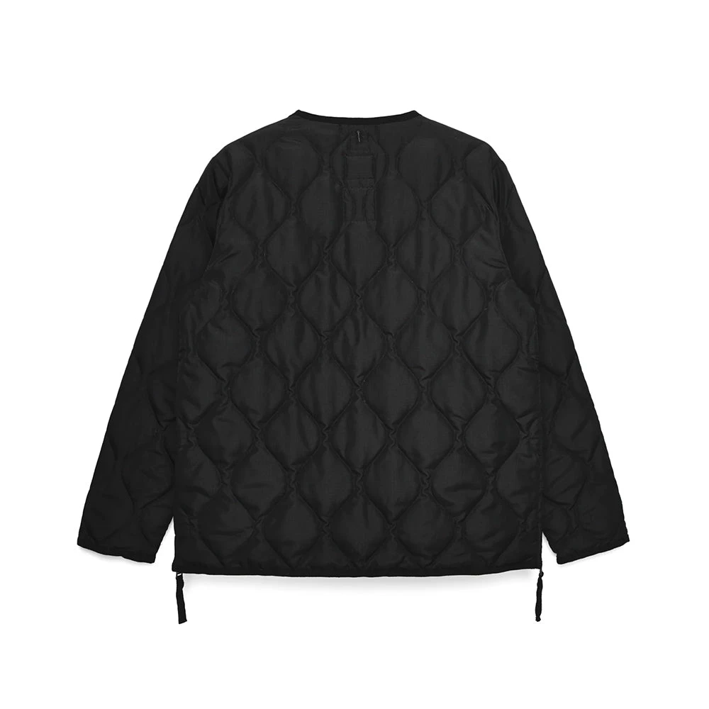 Taion - Veste Matelassée Col V - Noir 4 Taion - Veste Matelassée Col V - Noir – Image 2