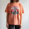 Brewster - T-Shirt Peace - Orange 1 Brewster - T-Shirt Peace - Orange -Mode Vêtements Magasin STUDIO111 00320233581