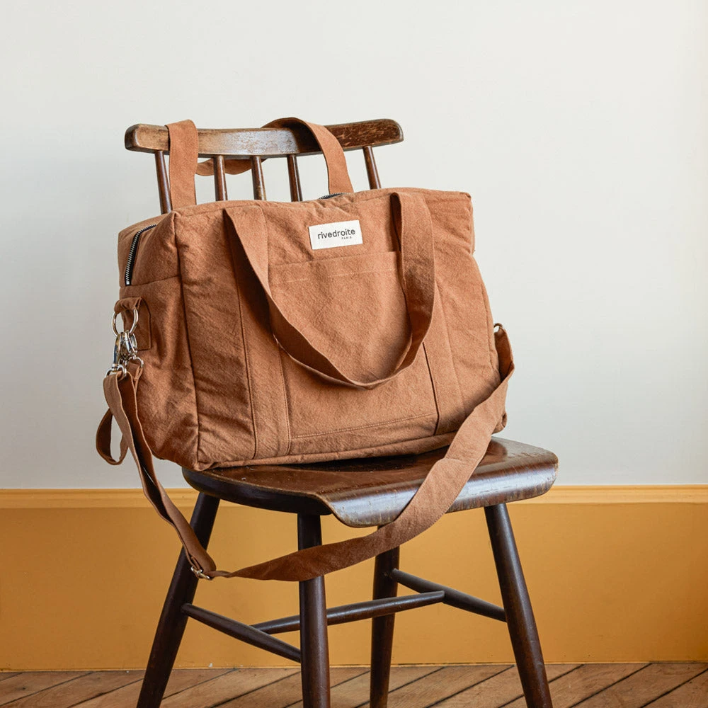 Rivedroite - L'anti Sac à Langer Darcy - Tabac 4 Rivedroite - L'anti Sac à Langer Darcy - Tabac – Image 2