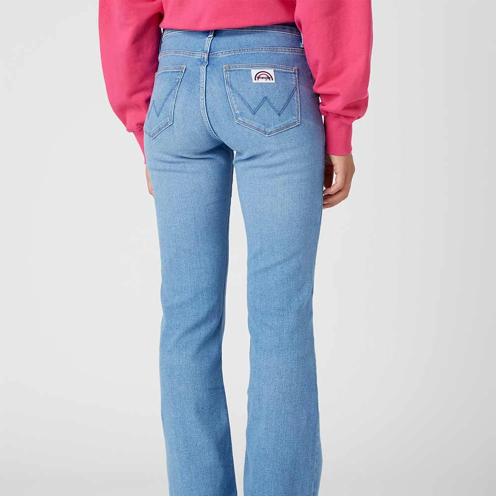 Wrangler - Jeans Hazel - Bleu 5 Wrangler - Jeans Hazel - Bleu – Image 3