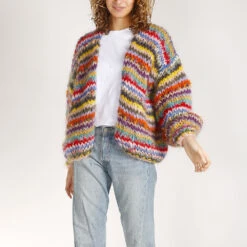 Les Tricots D'o - Cardigan En Mohair - Multicolor