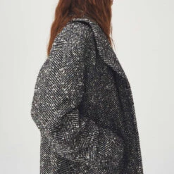 Mii Collection - Manteau En Laine - Noir