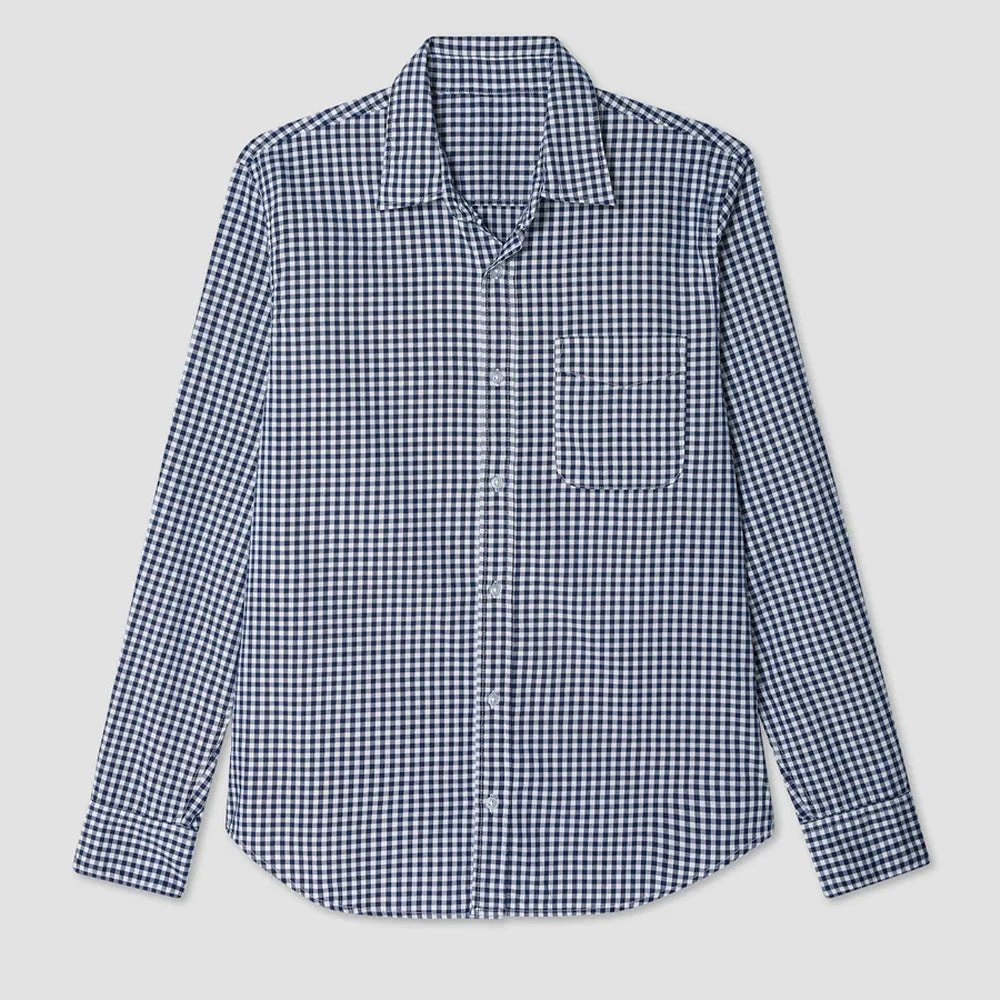 Save Khaki United - Chemise Standard - Bleu 3 Save Khaki United - Chemise Standard - Bleu