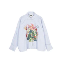 Mii Collection - Chemise Angelina - Bleu 8 Mii Collection - Chemise Angelina - Bleu -Mode Vêtements Magasin Sans titre 2 8dd49705 f563 492d b7dd 95417127554c