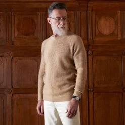 Merci - Pull En Laine - Sable