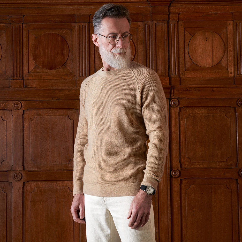 Merci - Pull En Laine - Sable 3 Merci - Pull En Laine - Sable