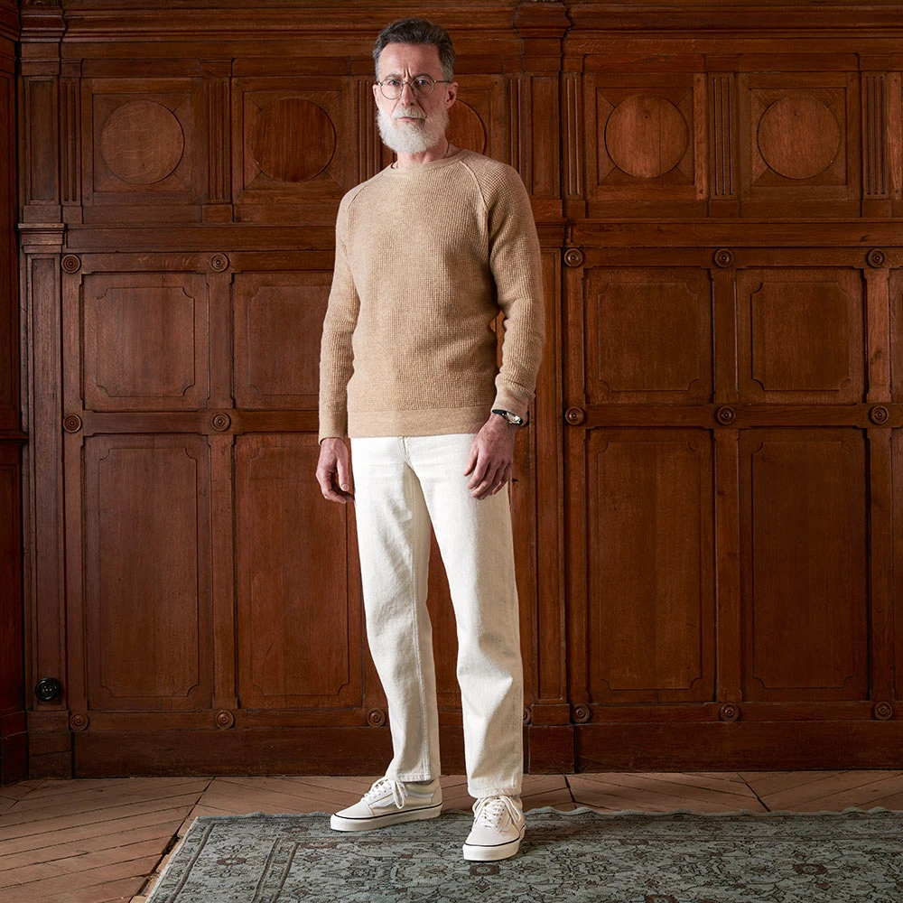 Merci - Pull En Laine - Sable 5 Merci - Pull En Laine - Sable – Image 3