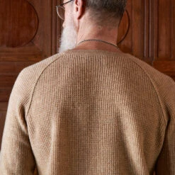 Merci - Pull En Laine - Sable 11 Merci - Pull En Laine - Sable -Mode Vêtements Magasin Sweat Beige 3