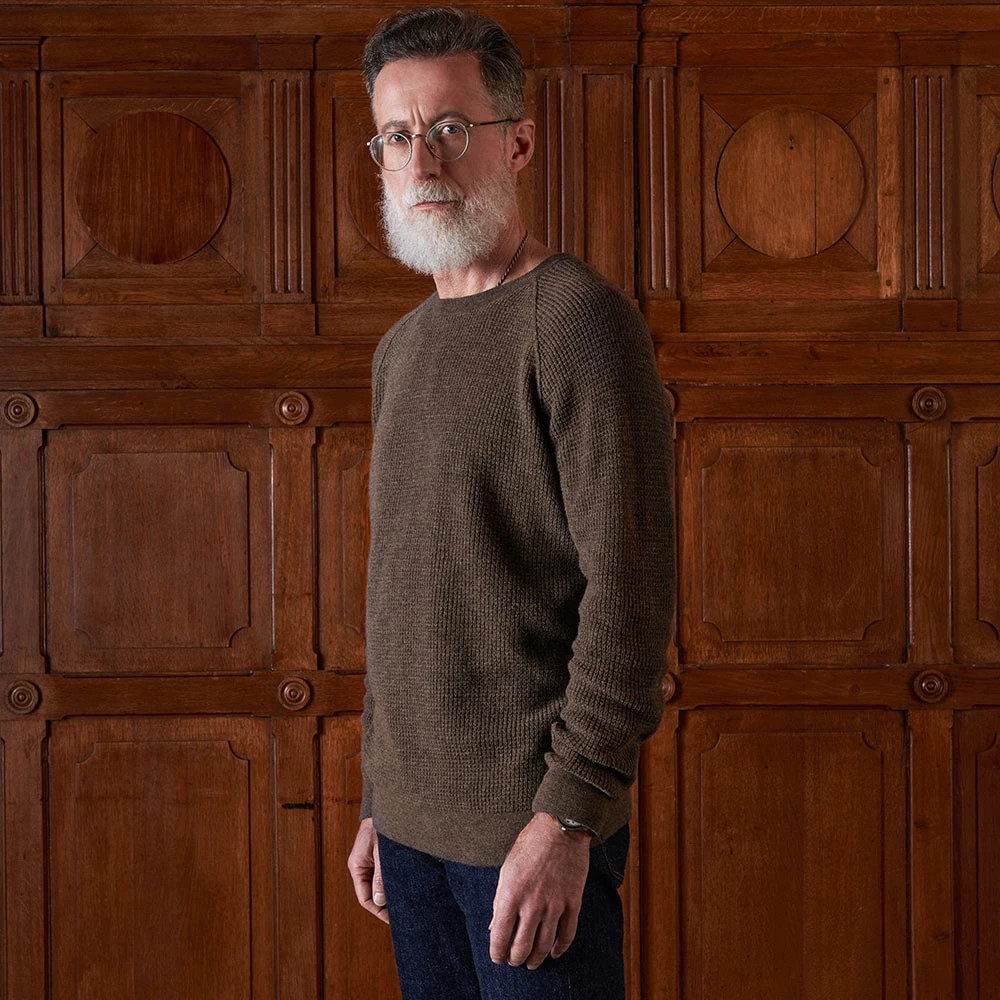 Merci - Pull En Laine - Marron 3 Merci - Pull En Laine - Marron