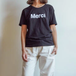 Merci - T-shirt Logo Merci - Noir