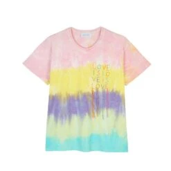 Mira Mikati - T-shirt Love Is Love - Rose -Mode Vêtements Magasin T SHIRT1 038004c2 42a2 4a0d bc00 c37a70da2783